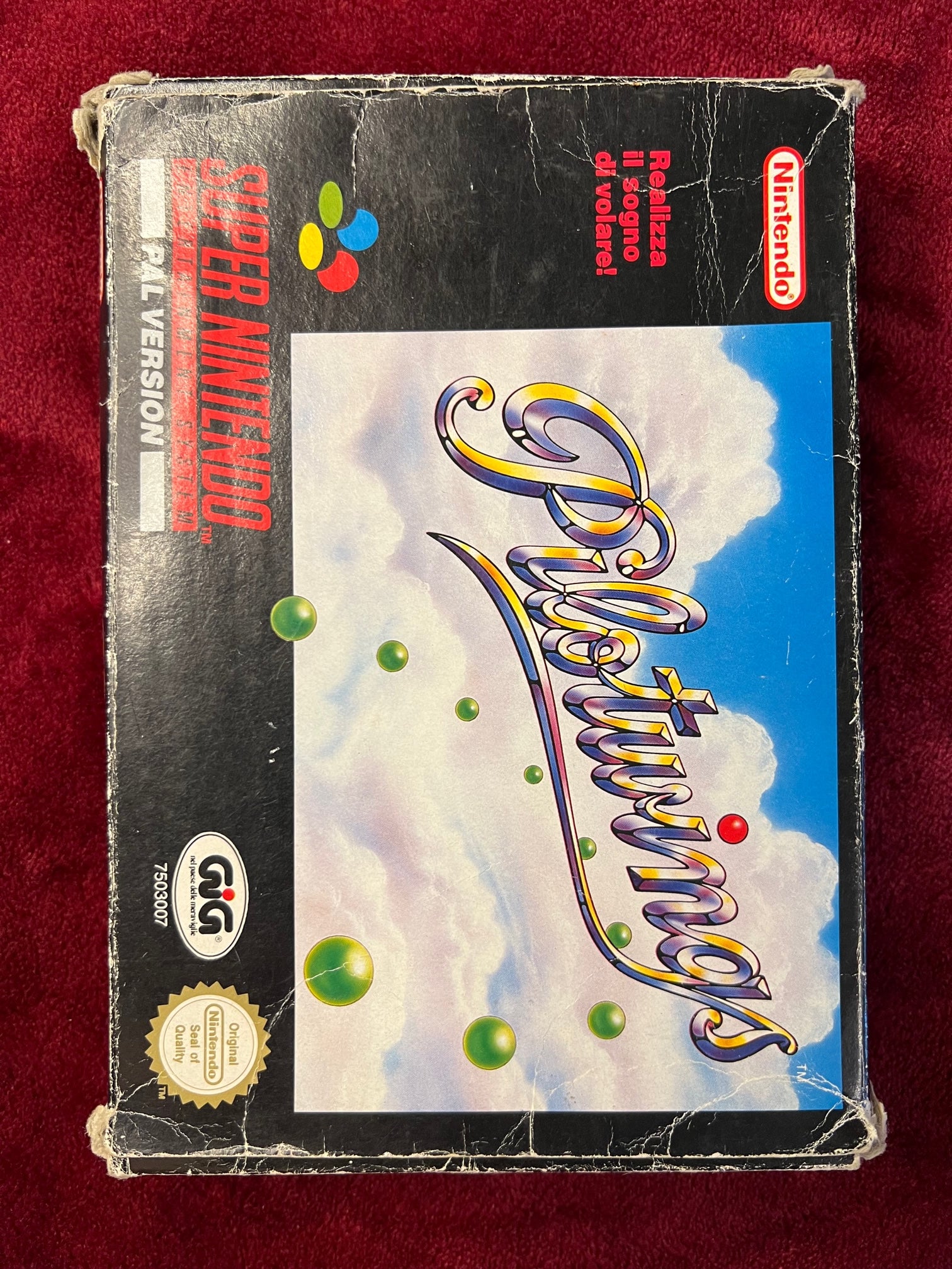Piloturings gioco Super Nintendo SNSP-PW-ITA