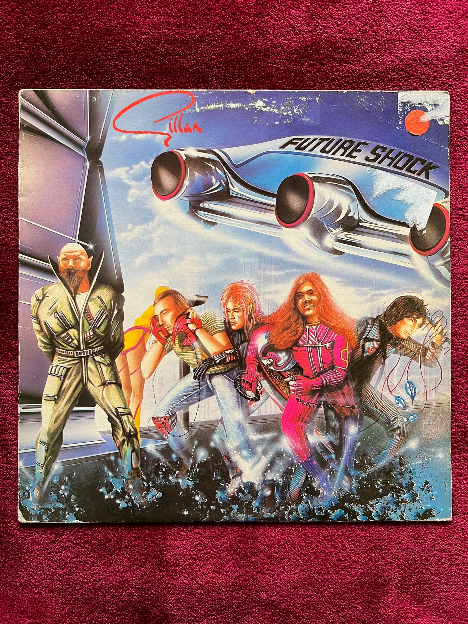 Gillan Future Shock 1981 vinile UK 2196