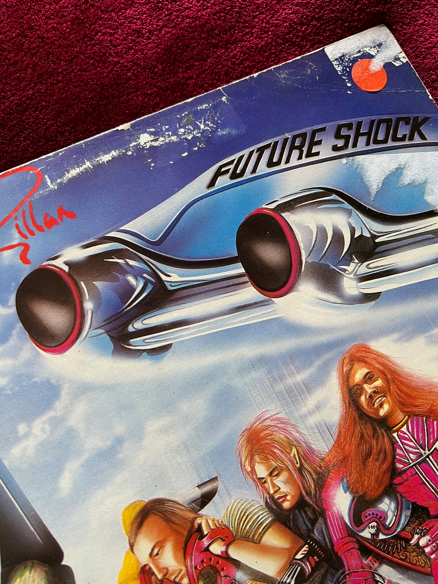 Gillan Future Shock 1981 vinile UK 2196