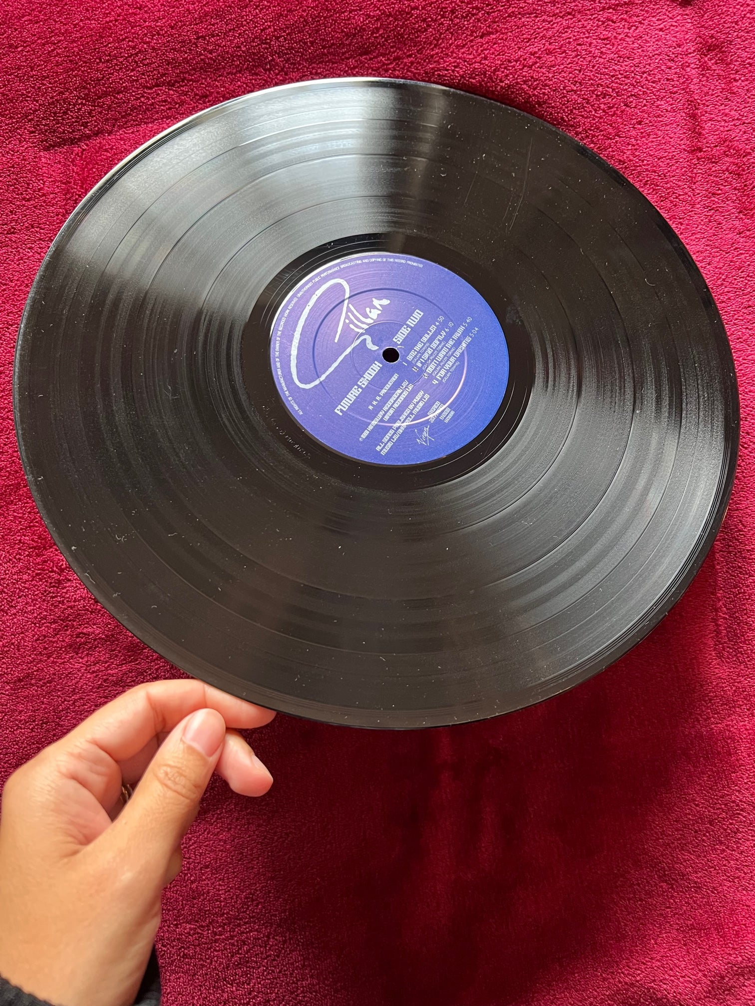 Gillan Future Shock 1981 vinile UK 2196
