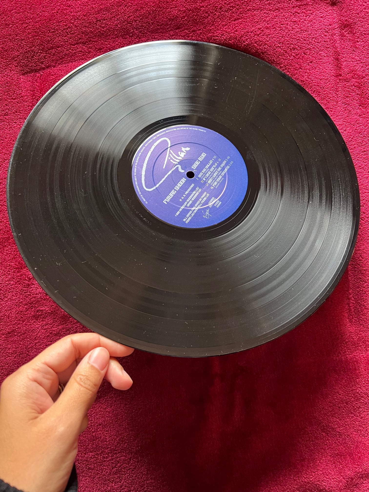 Gillan Future Shock 1981 vinile UK 2196