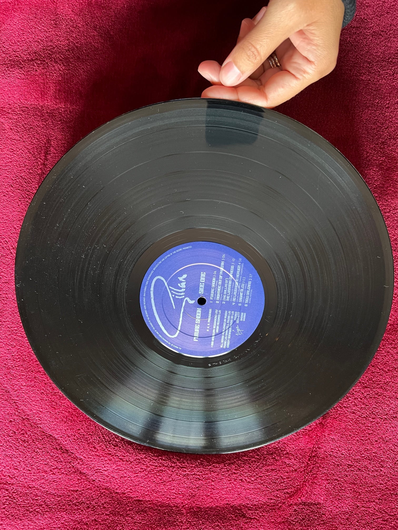 Gillan Future Shock 1981 vinile UK 2196