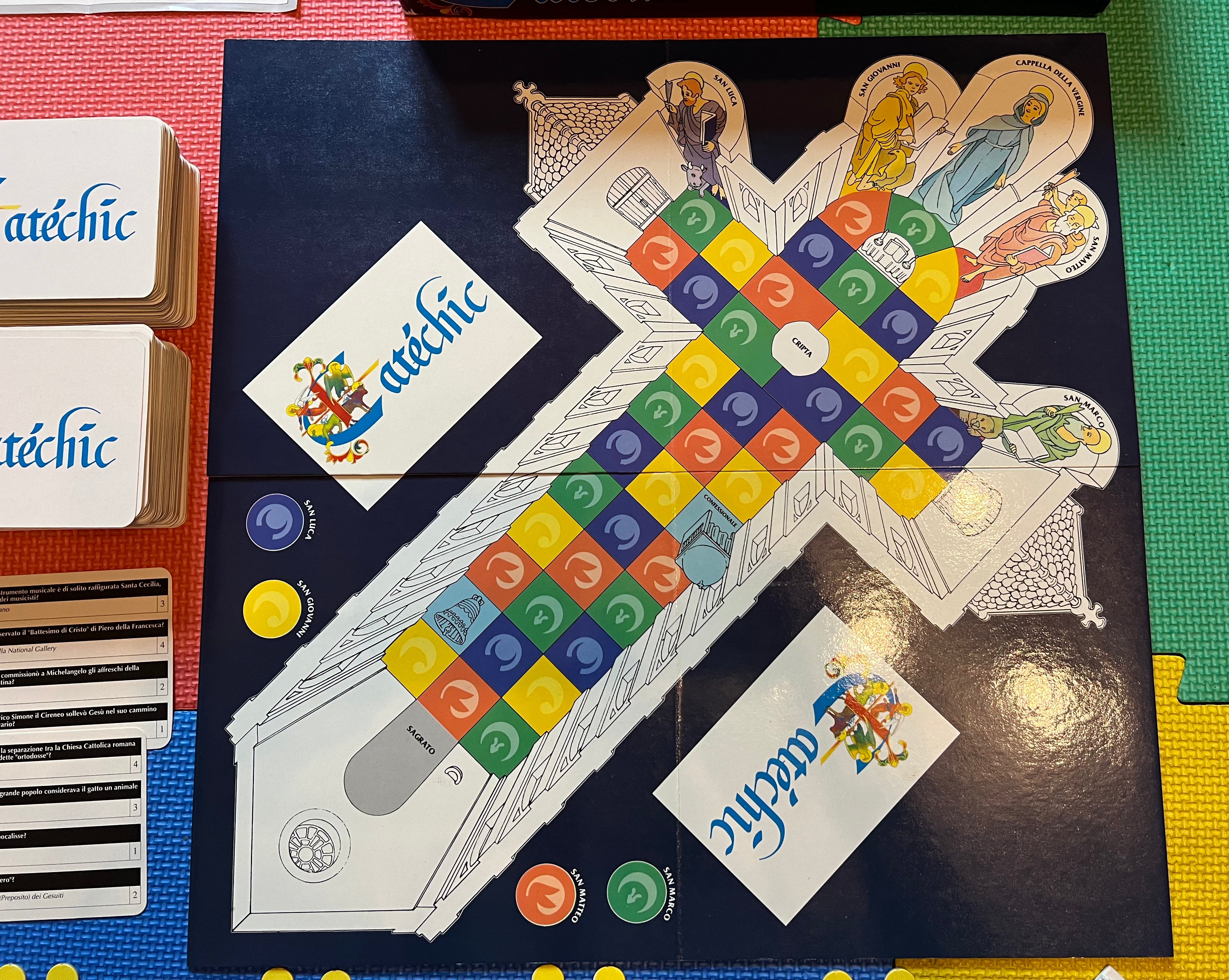Gioco da tavolo vintage Catechic 1988 Gig