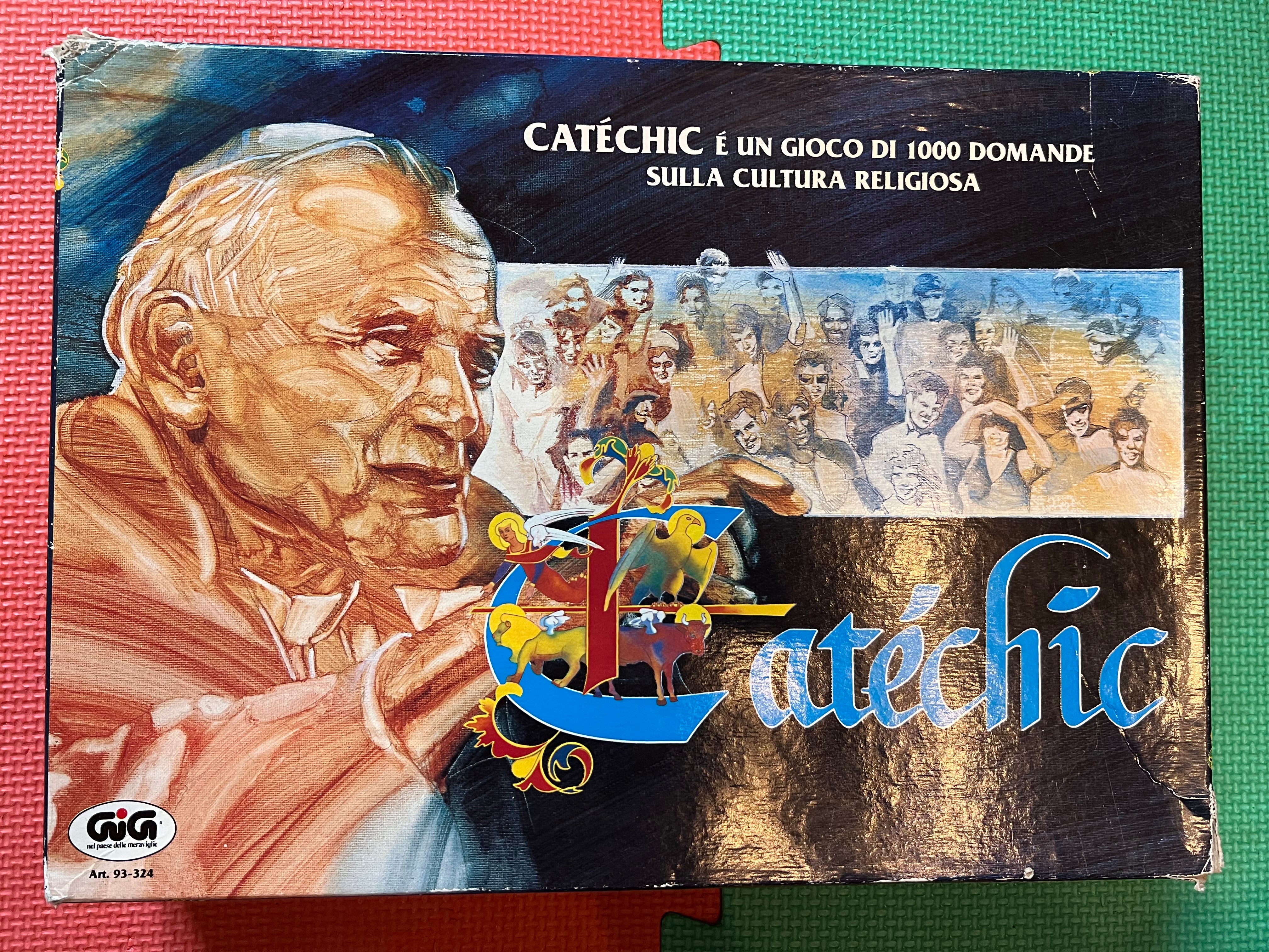 Gioco da tavolo vintage Catechic 1988 Gig