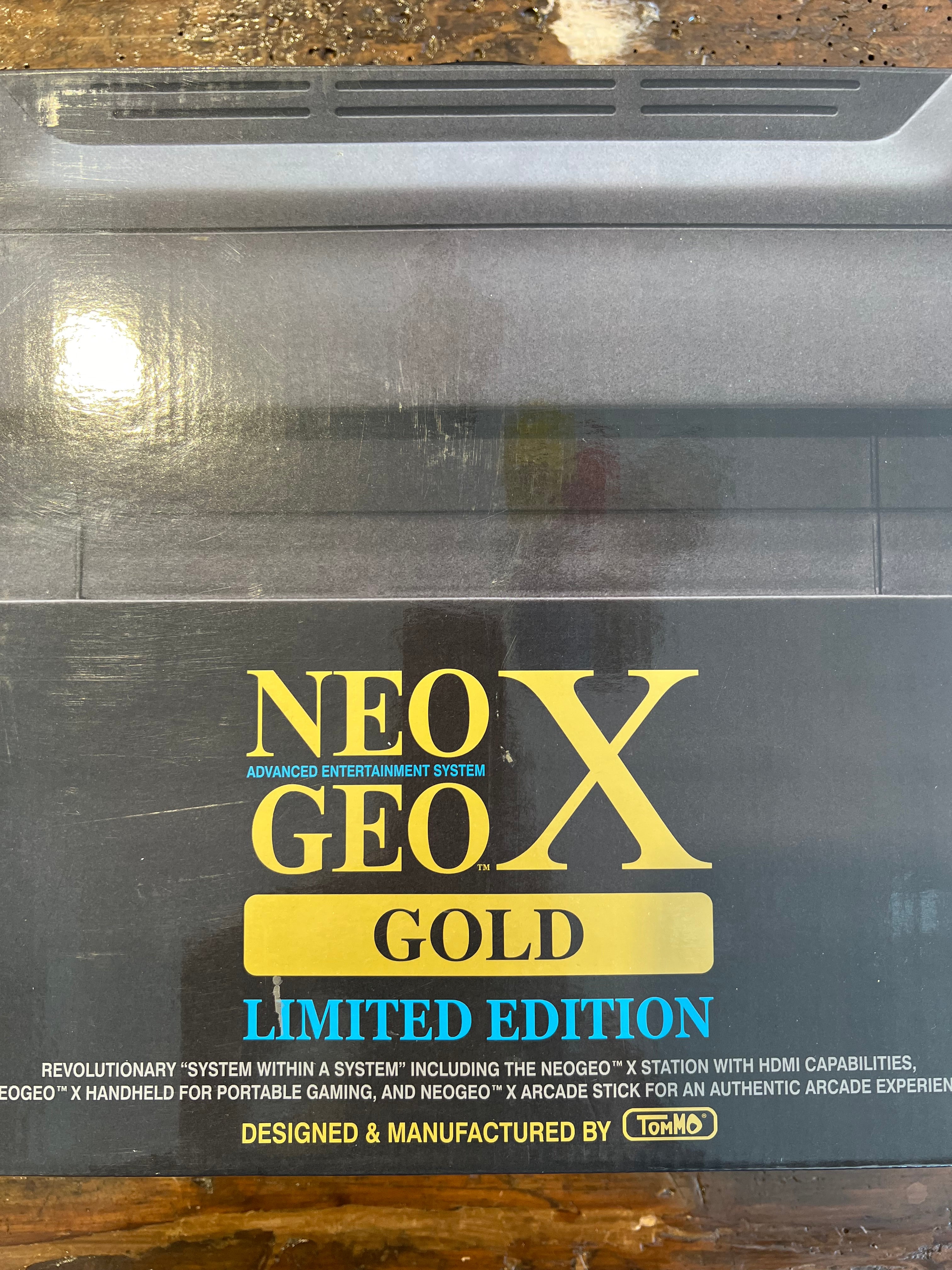 Neo Geo X Gold Limited Edition