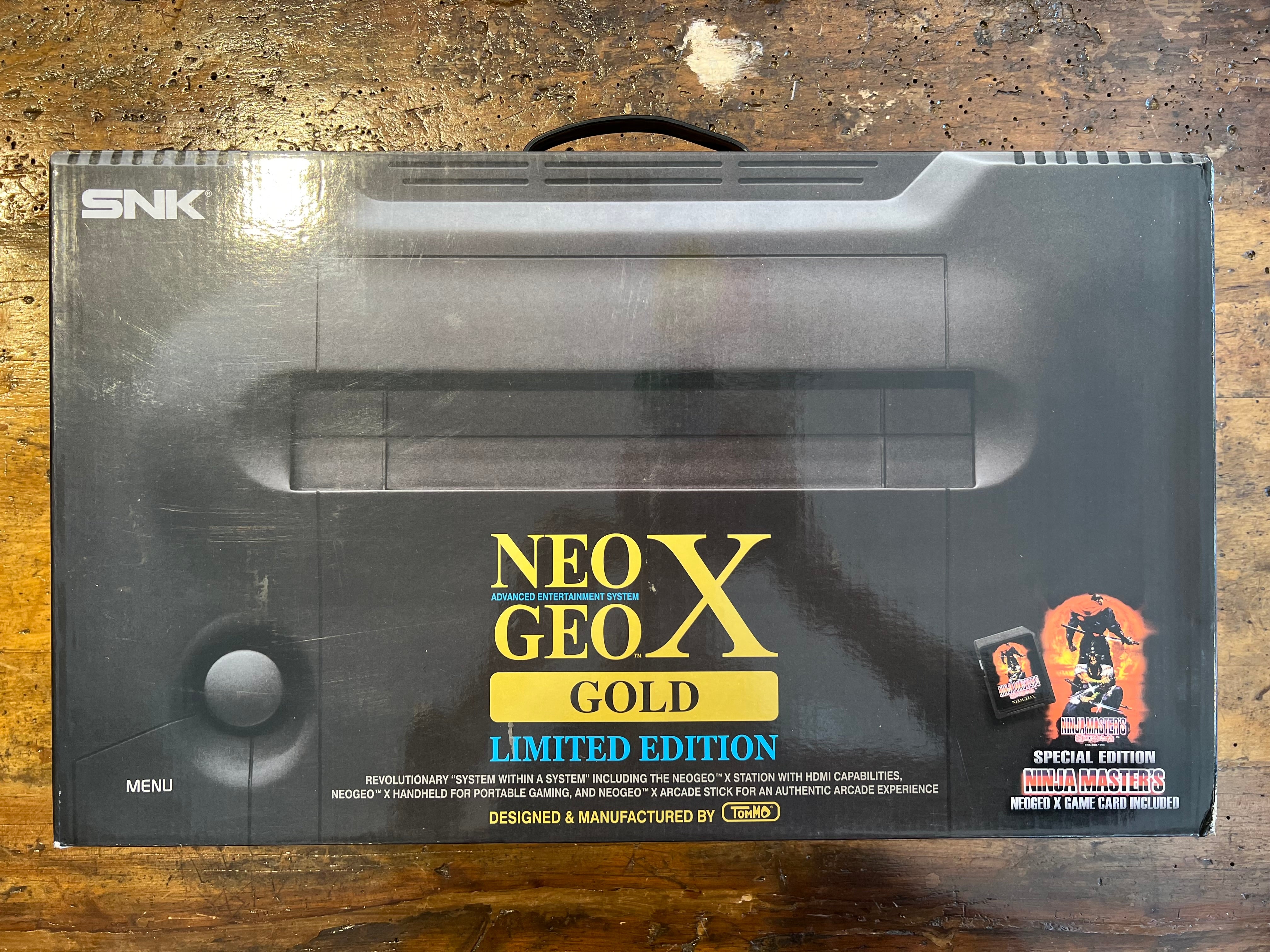 Neo Geo X Gold Limited Edition