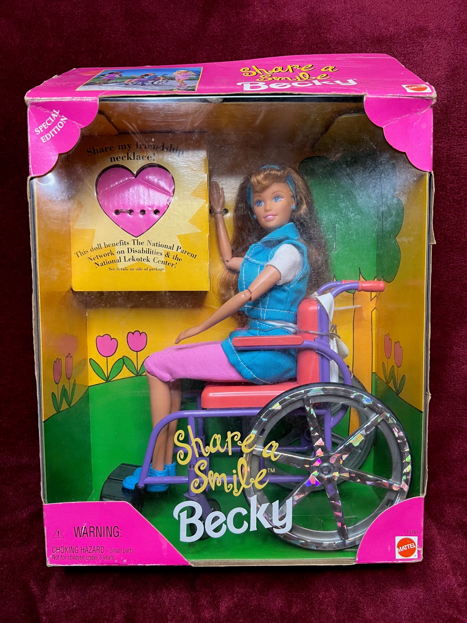 Barbie Becky Share a Smile 1996