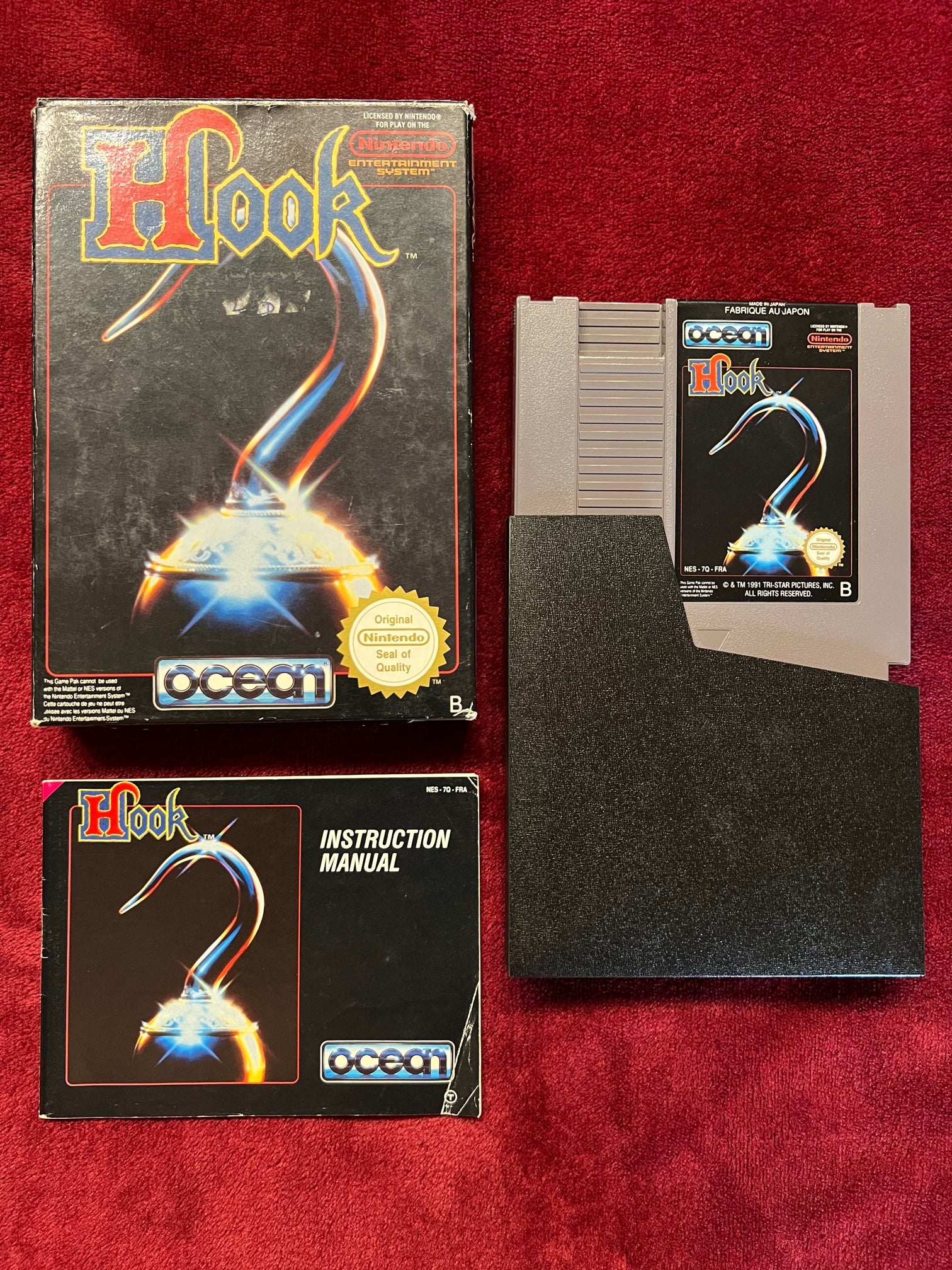 Hook Nintendo NES Ocean pal B 1991