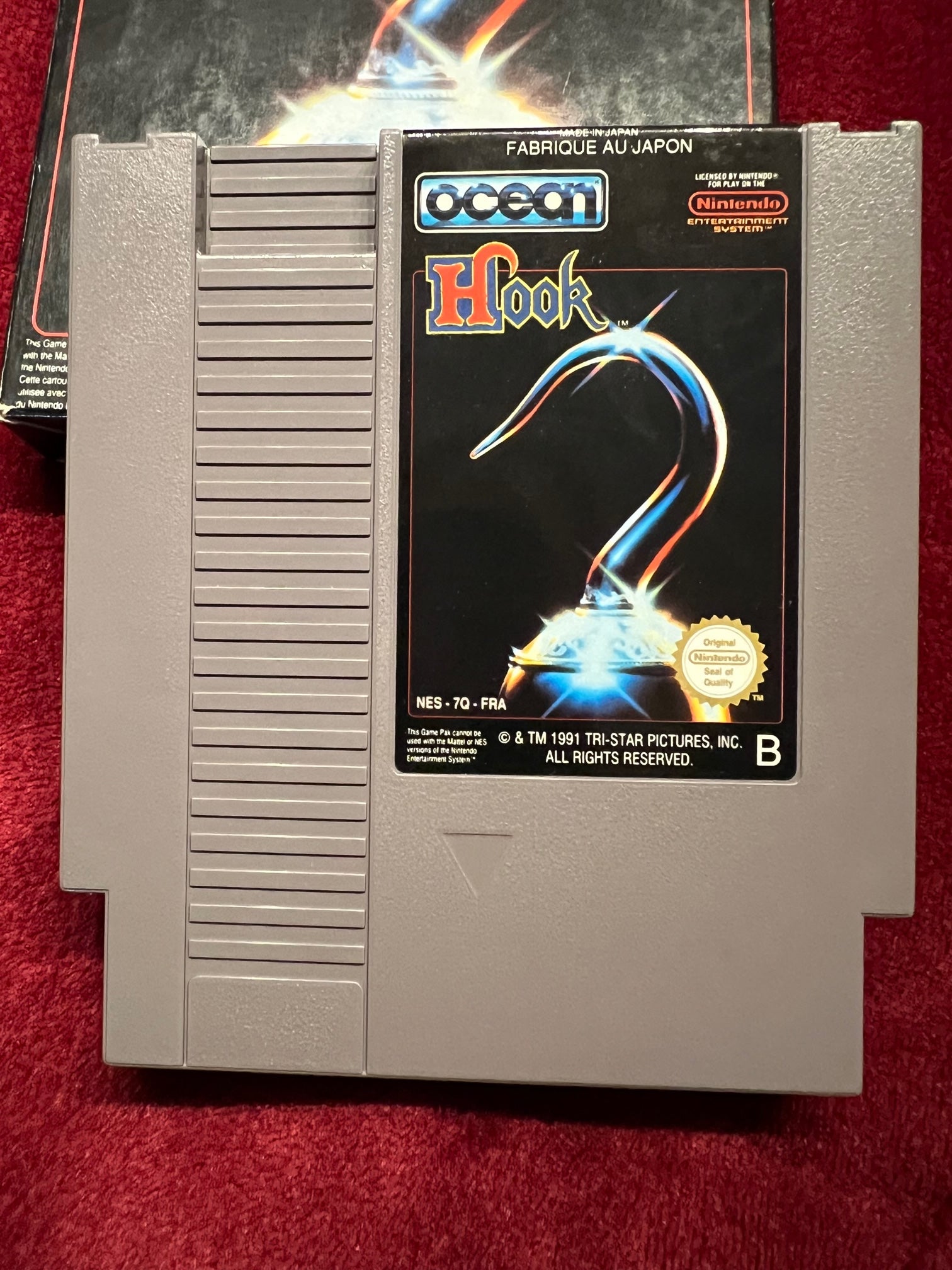 Hook Nintendo NES Ocean pal B 1991