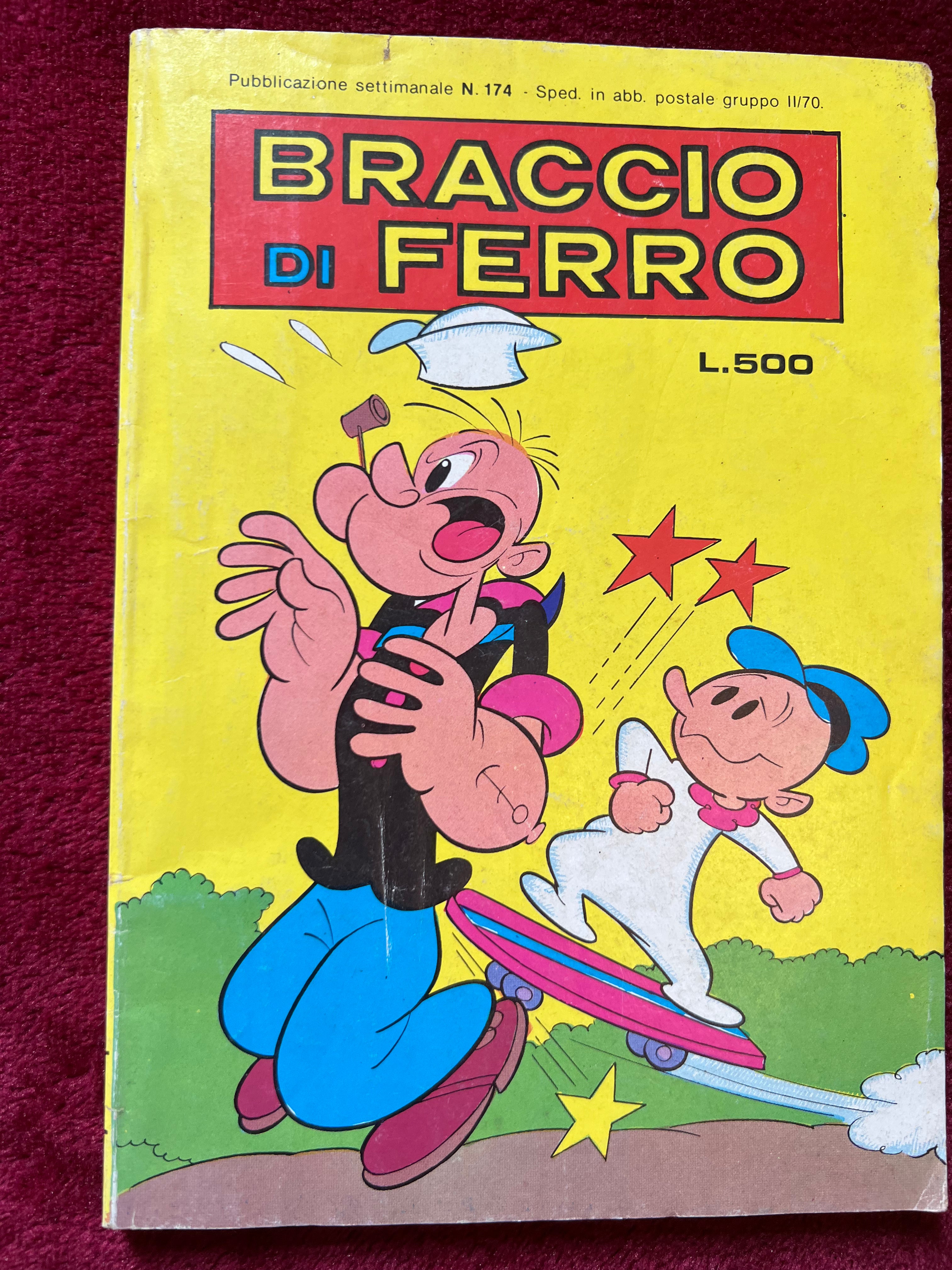 Fumetti Popeye e Braccio di Ferro vintage