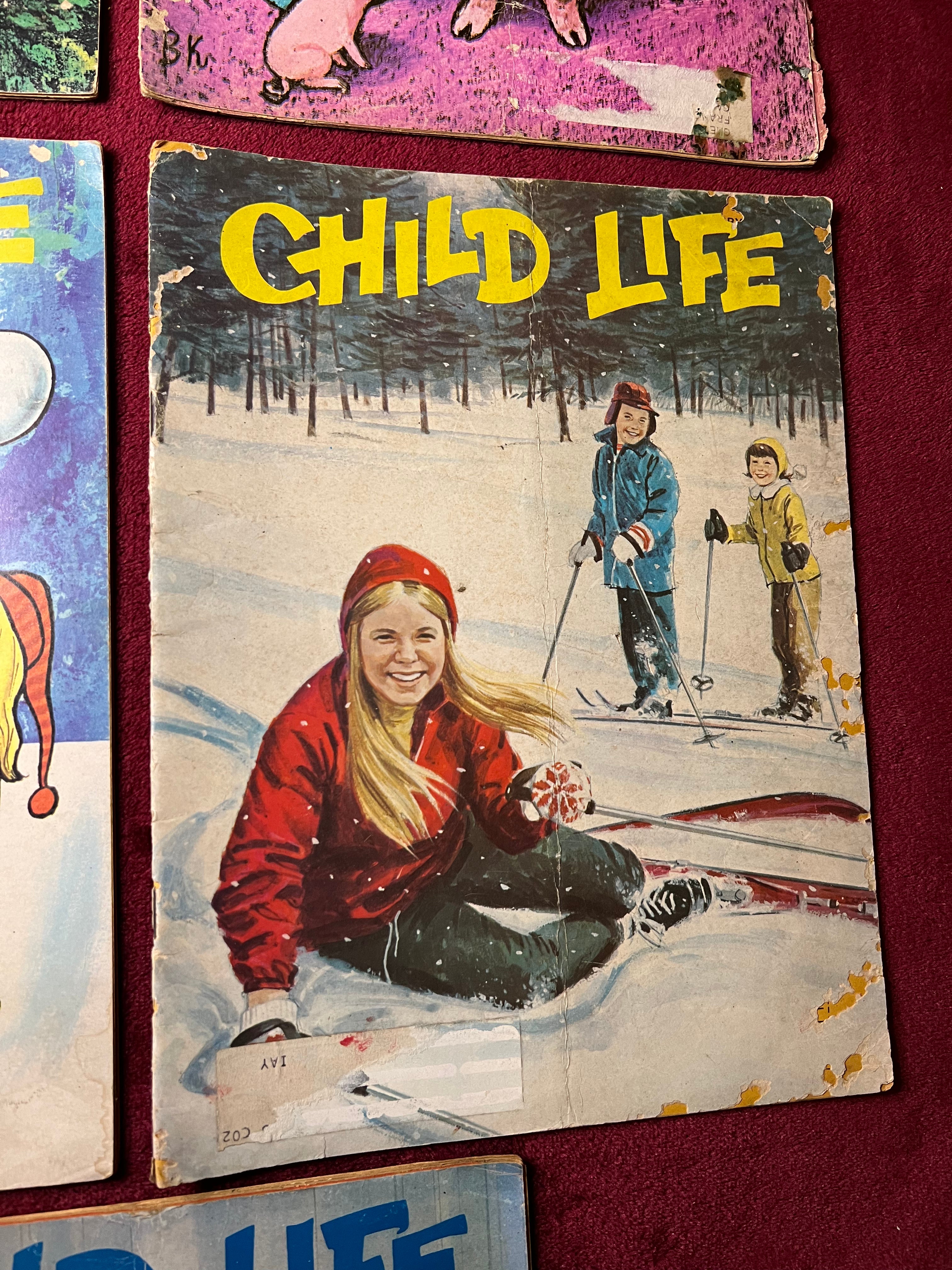 Child Life rivista vintage USA 1971