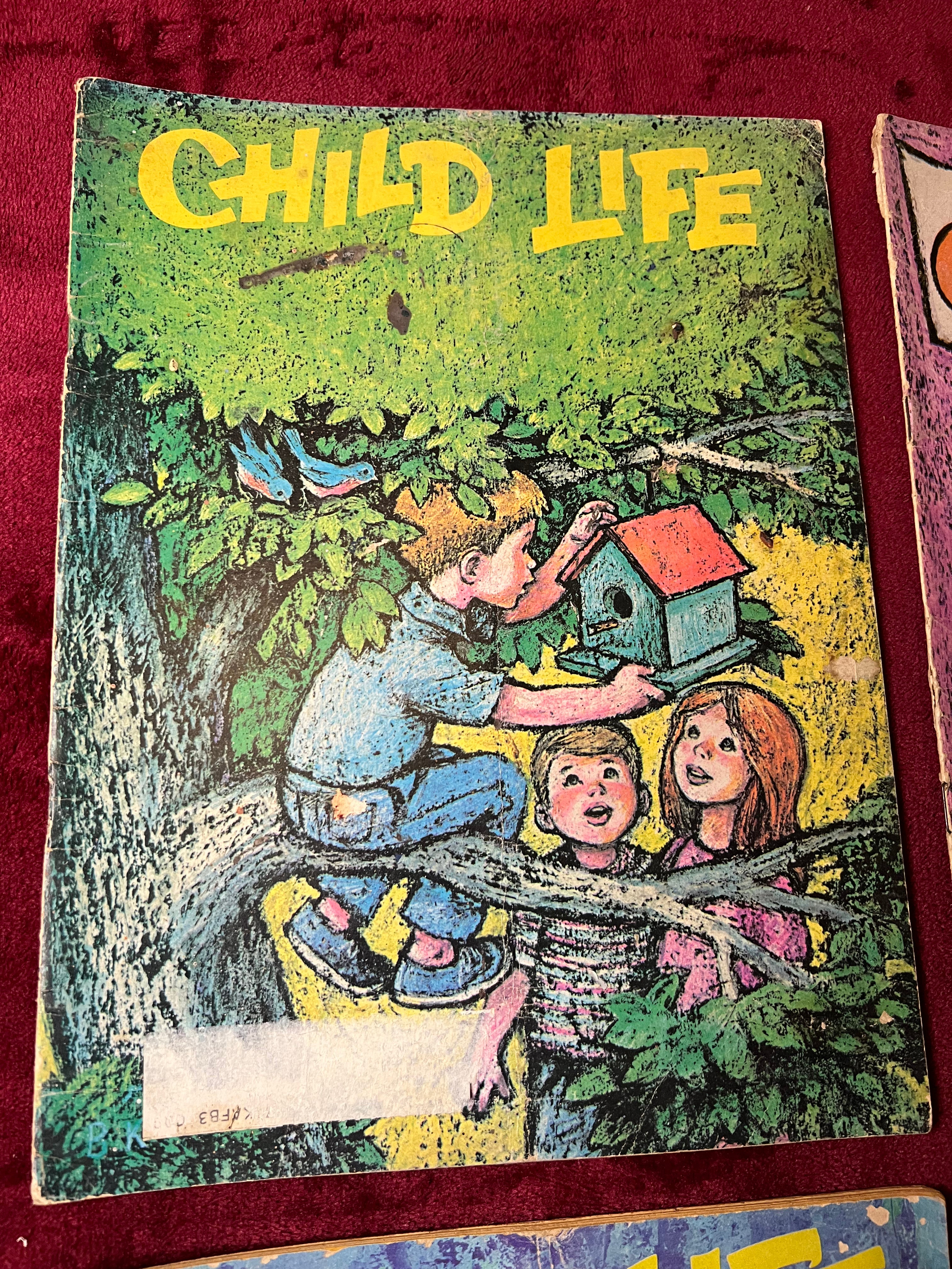 Child Life rivista vintage USA 1971