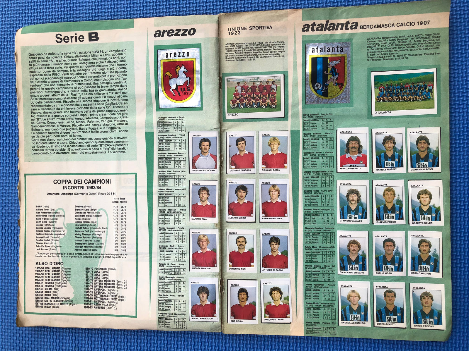 Album figurine calciatori Calcio Flash 1984 raro – Vintageremember