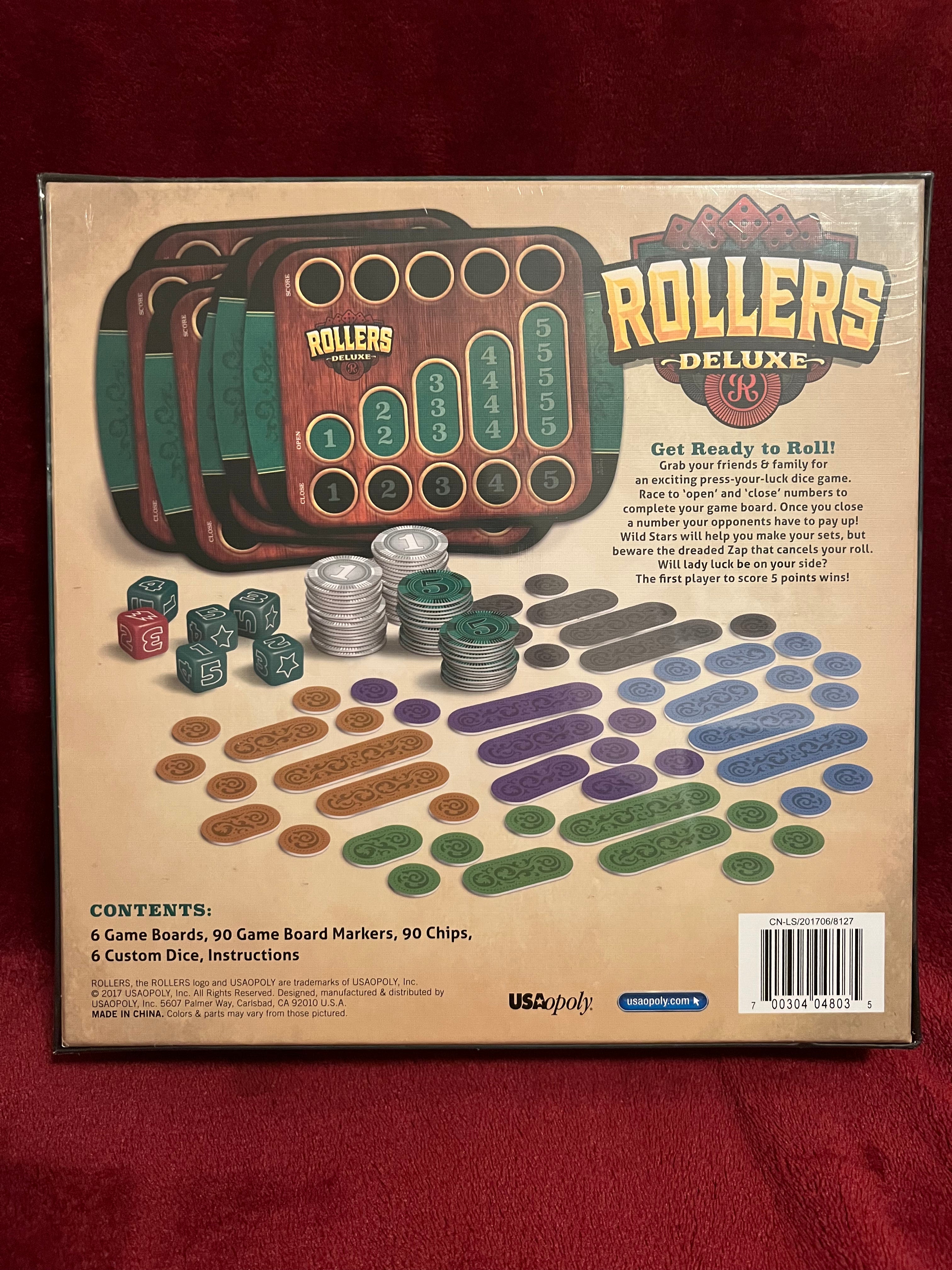 Rollers Deluxe gioco in scatola USAopoly