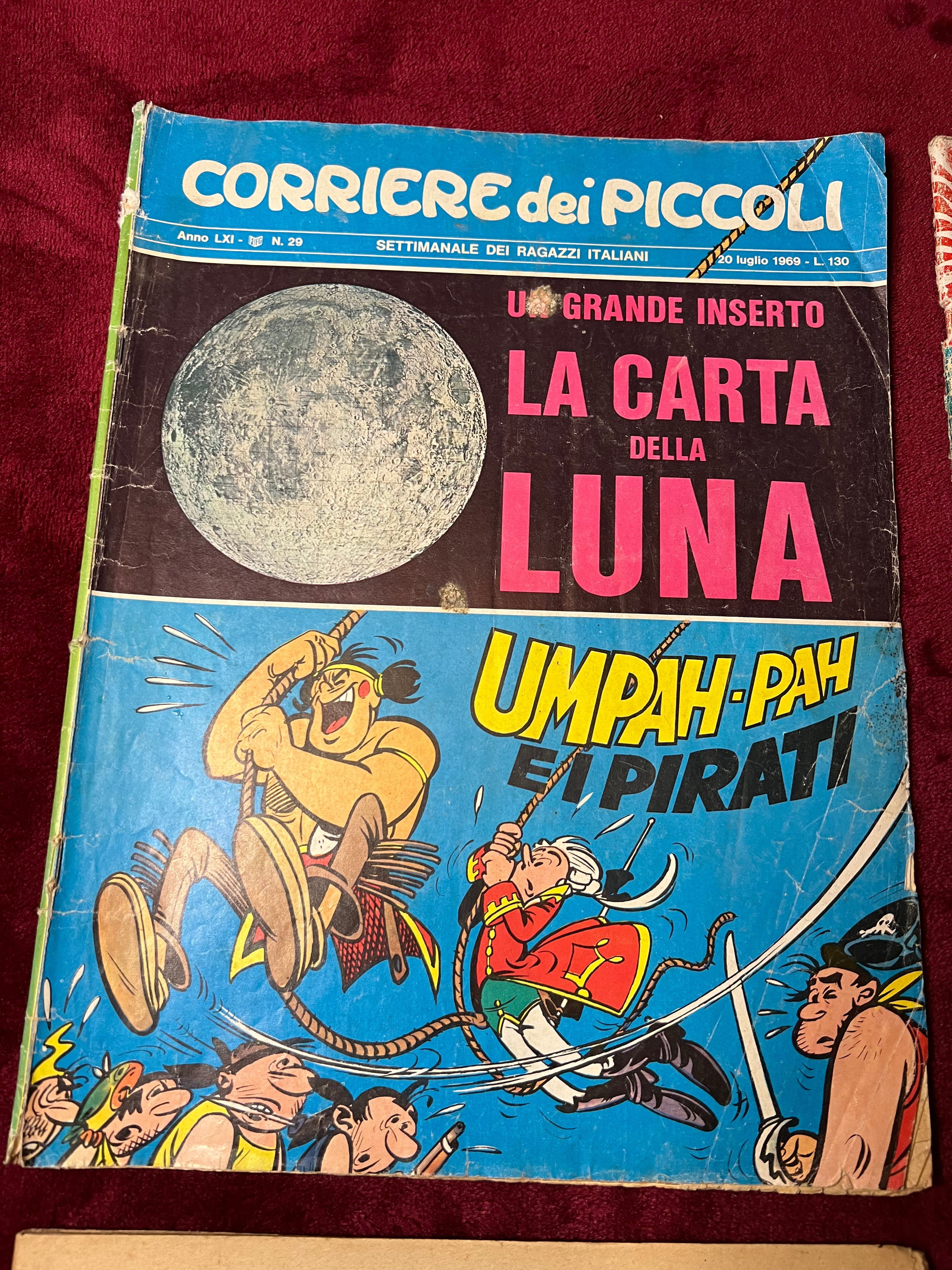 Corriere Dei Piccoli sei numeri 1969-1980